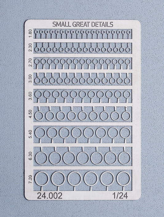 Bezels for Manometers (1/24)