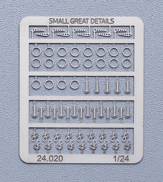 Bonnet Fasteners (1/24)