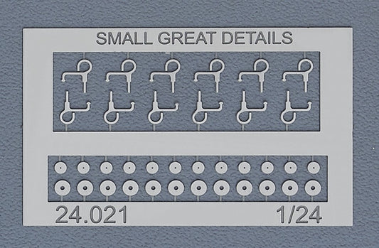 Bonnet Hooks 50' 60' (1/24)