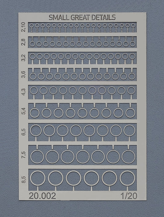 Bezels for Manometers (1/20)