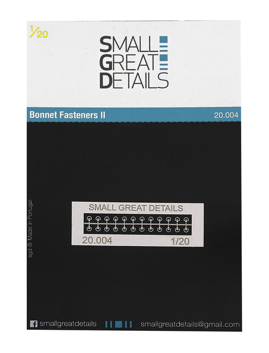 Bonnet Fasteners II (1/20)