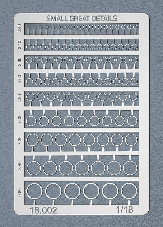 Bezels for Manometers(1/18)