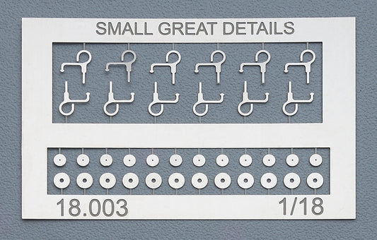 Bonnet Hooks 50's 60's (1/18)