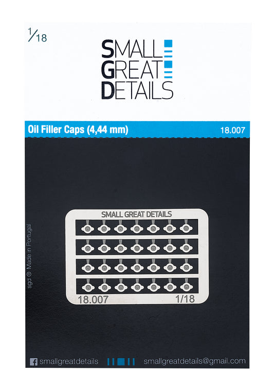 Oil Filler Caps 4,44mm (1/18)