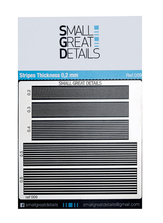 Stripes 0,2mm tickness