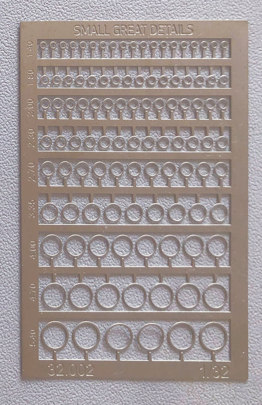 Bezels for Manometers (1/32)