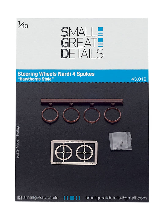 Steering Wheel Nardi four arms with holes(1/43)
