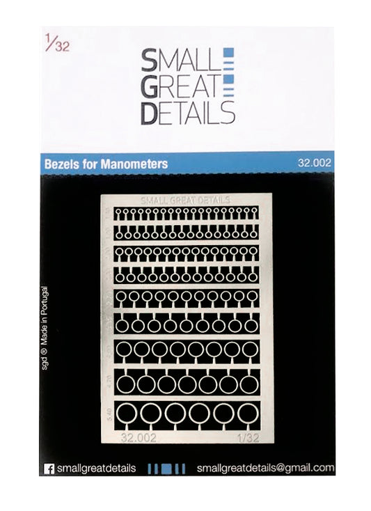 Bezels for Manometers (1/32)