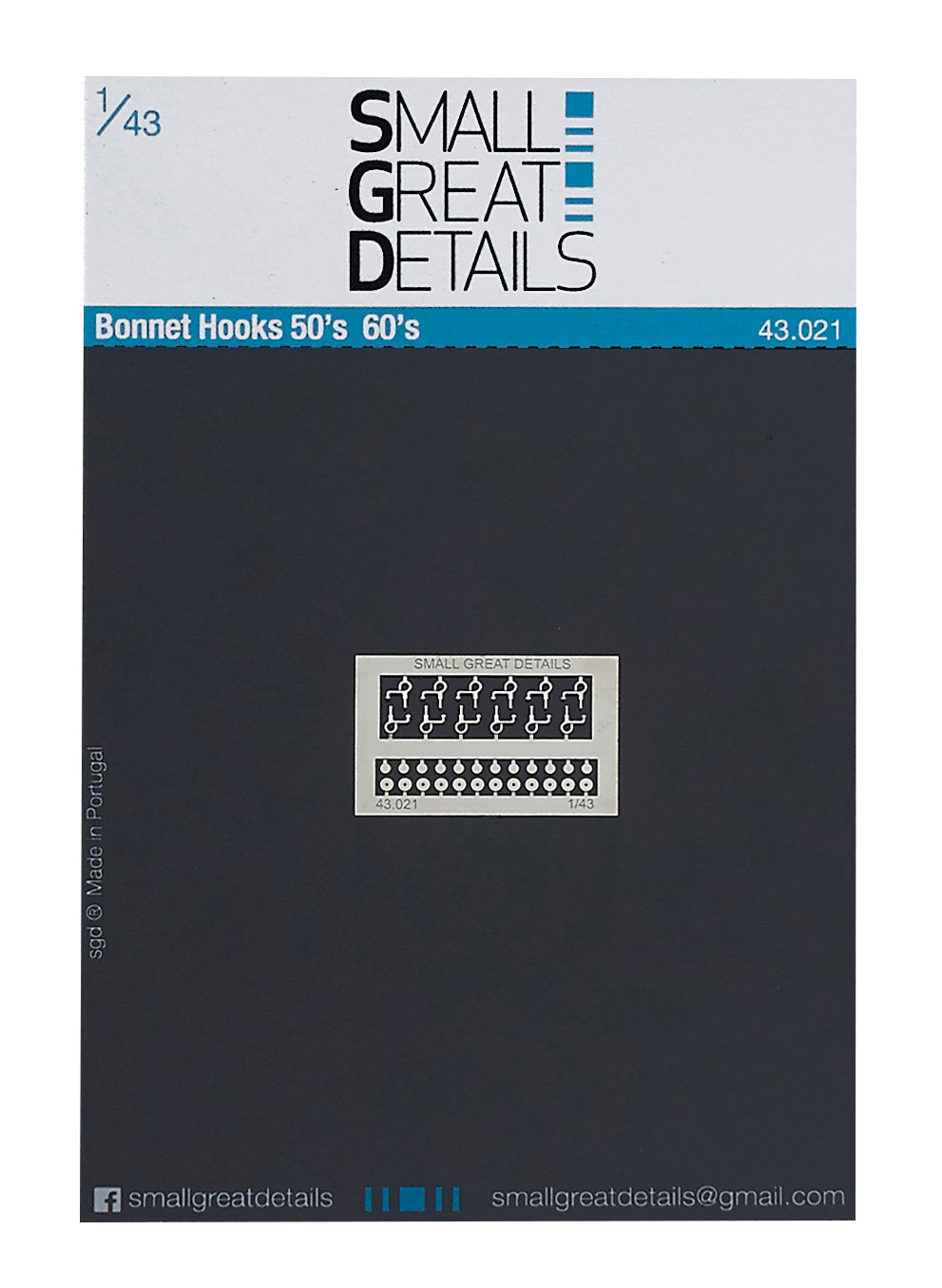 Bonnet Hooks 50s 60s (1/43)