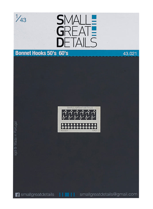 Bonnet Hooks 50s 60s (1/43)